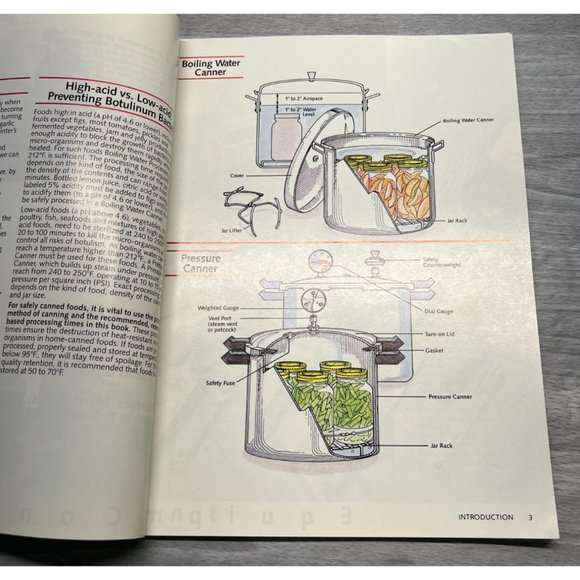 Vintage Kerr Home Canning Freezing Book 1990 Soft Cover Recipes How To Glossary - Picture 3 of 11